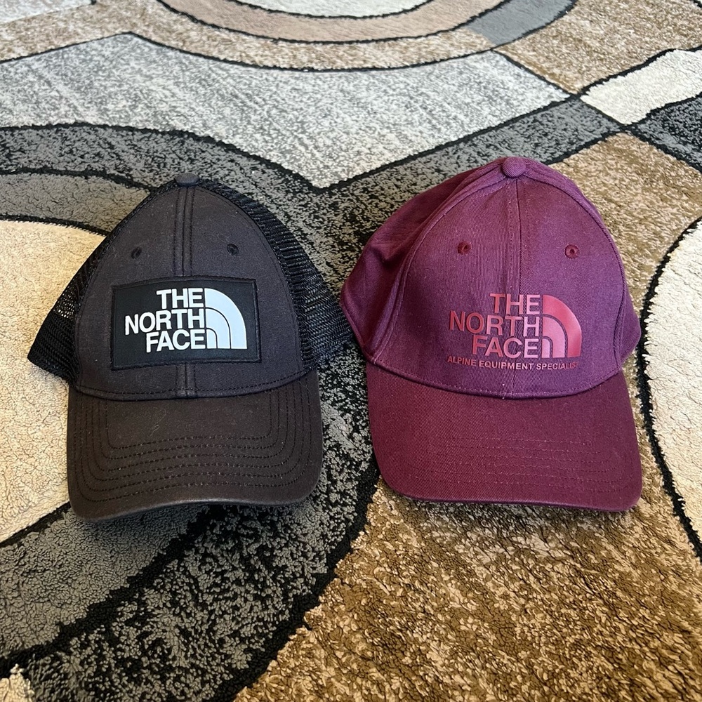 The North Face Hats Set of Two Unisex